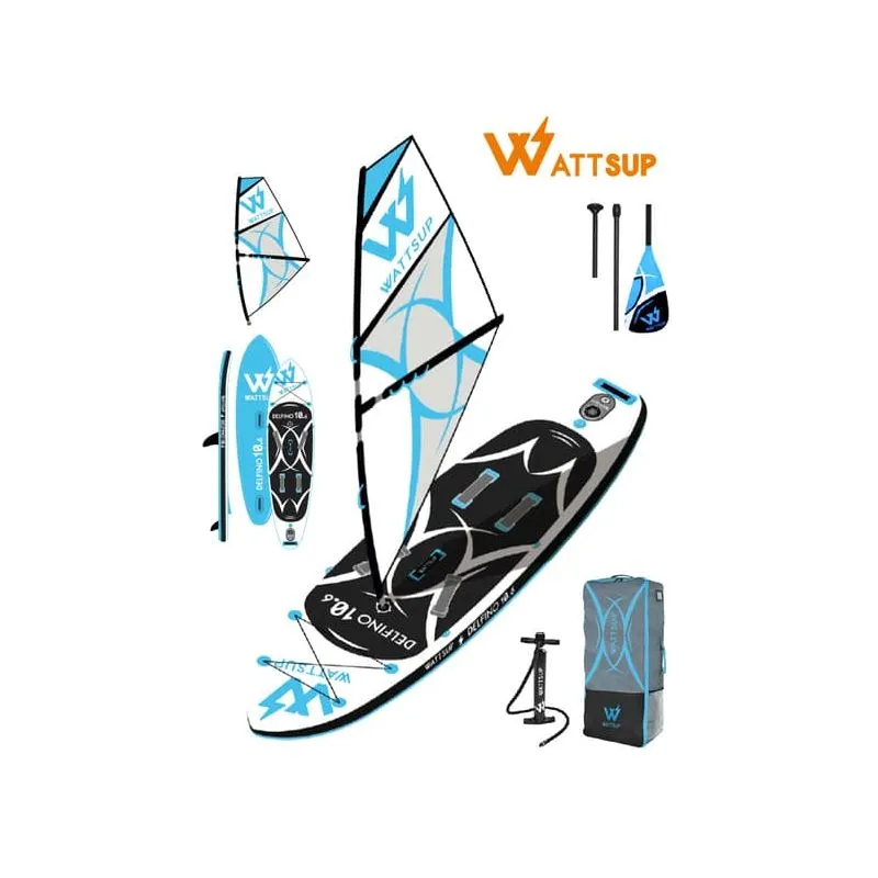 Sup Φουσκωτό Delphino 10.6 320cm Windsurf - WattSup 0200-0409 3 Sup Φουσκωτό Delphino 10.6 320cm Windsurf - WattSup 0200-0409