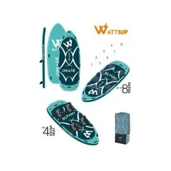 Sup Φουσκωτό WattSup Orca 16 487cm 0200-0410 -κατάστημα καταδυτικού εξοπλισμού NJ712205 1 cm8c jo
