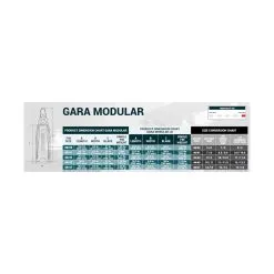 Βατραχοπέδιλα Κατάδυσης Gara Modular Impulse Fins Blue Metal - Cressi -κατάστημα καταδυτικού εξοπλισμού OC303493 5