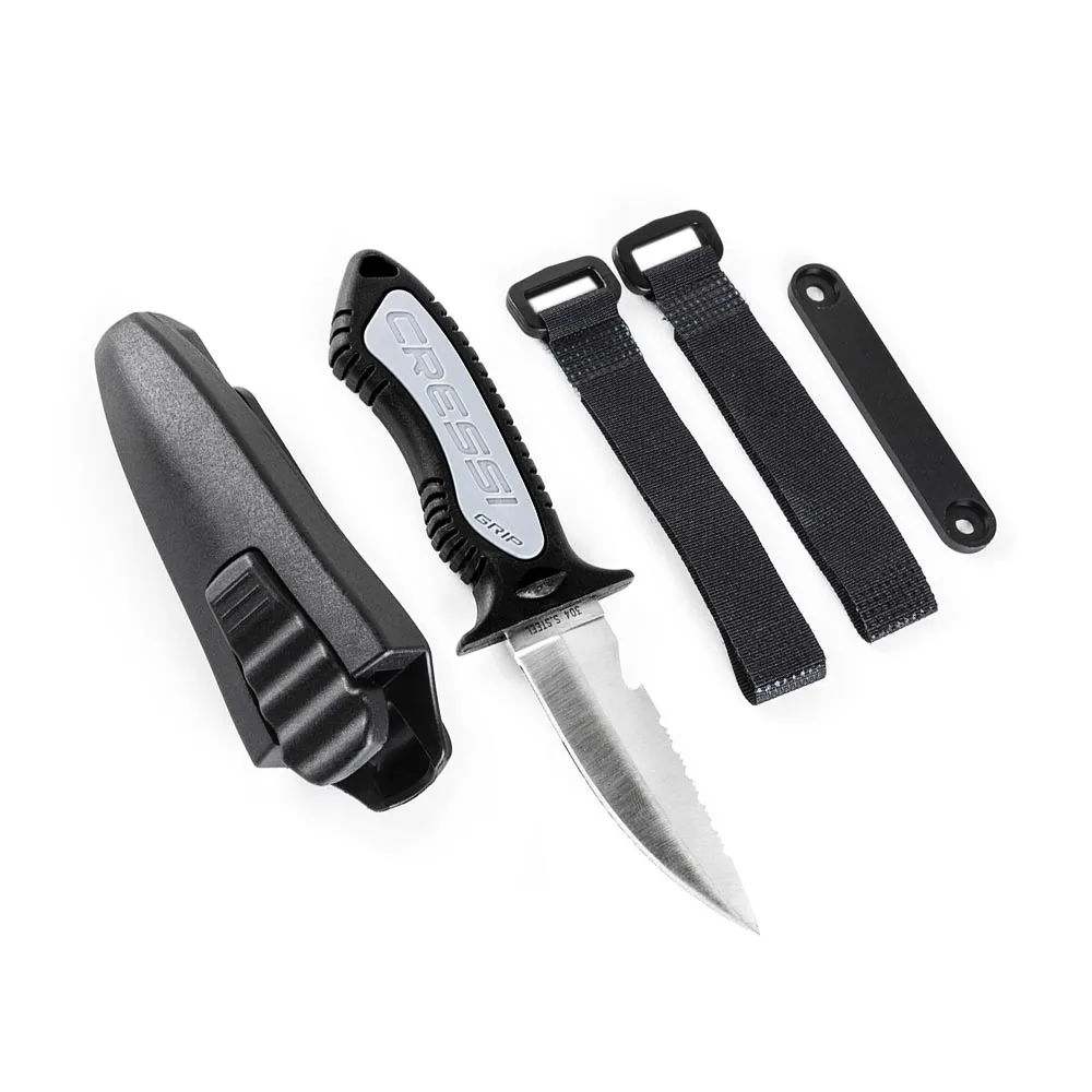 Μαχαίρι Κατάδυσης Grip Small Spearfishing Knife - Cressi 4 Μαχαίρι Κατάδυσης Grip Small Spearfishing Knife - Cressi - Image 2