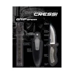 Μαχαίρι Κατάδυσης Grip Small Spearfishing Knife - Cressi 7 Μαχαίρι Κατάδυσης Grip Small Spearfishing Knife - Cressi -κατάστημα καταδυτικού εξοπλισμού OC303496 2