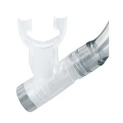 Αναπνευστήρας Σιλικόνης Top Silicone Snorkel Blue - Cressi -κατάστημα καταδυτικού εξοπλισμού OC303509 2