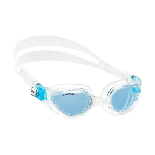 Γυαλάκια Κολύμβησης Right Swim Goggles Clear/Frame Clear Azure Lens - Cressi -κατάστημα καταδυτικού εξοπλισμού OC303518