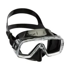 Μάσκα Κατάδυσης Σιλικόνης Sirena Silicone Mask Black/Frame Smoked Black - Cressi