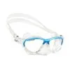 Μάσκα Σιλικόνης Παιδική Moon Kid Silicone Mask Clear/Frame Blue - Cressi -κατάστημα καταδυτικού εξοπλισμού OC303538