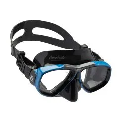Μάσκα Κατάδυσης Σιλικόνης Focus Silicone Mask Black/Frame Blue - Cressi