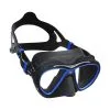Μάσκα Κατάδυσης Σιλικόνης Quantum Silicone Mask Black/Frame Blue - Cressi -κατάστημα καταδυτικού εξοπλισμού OC303555