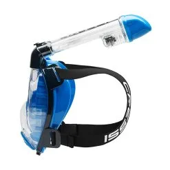 Μάσκα Κατάδυσης Σιλικόνης Full Face Knight Silicone Mask Light Blue/Dark Blue - Cressi -κατάστημα καταδυτικού εξοπλισμού OC303569 2