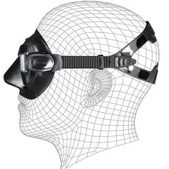 Μάσκα Κατάδυσης Piranha Black Silicone - Sporasub 6 Μάσκα Κατάδυσης Piranha Black Silicone - Sporasub -κατάστημα καταδυτικού εξοπλισμού OM812148 1