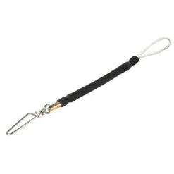 Εκτονωτήρας Bungee Κορδονιού Latex με Παραμάνα Swivel Snap Clip - Omer 1152