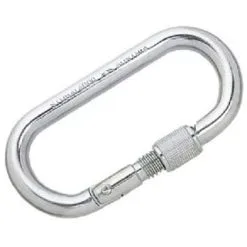 Καραμπινέρ Ασφαλείας Μεταλλικό Oval 40kN With Screwgate - Stubai 982501