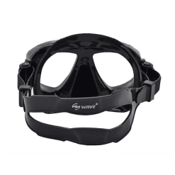 Μάσκα Σιλικόνης Μαύρη - WAVE M-1320 -κατάστημα καταδυτικού εξοπλισμού TR101666 2