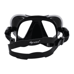 Μάσκα Σιλικόνης Μαύρη Μπλε - WAVE M-1399 -κατάστημα καταδυτικού εξοπλισμού TR101669 2