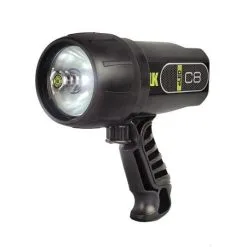 Φακός Κατάδυσης C8 ELED Μαύρο με Μπαταρίες - Underwater Kinetics 69044