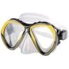 Μάσκα Κατάδυσης Σιλικόνης Venus Transparent/Yellow - XDive 61103
