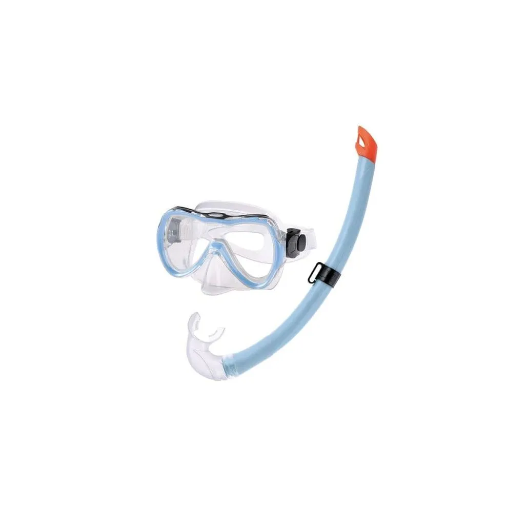 Μάσκα & Αναπνευστήρας Σιλικόνης Σετ Παιδικό SAMY Junior Blue - Blue Wave 61515 3 Μάσκα & Αναπνευστήρας Σιλικόνης Σετ Παιδικό SAMY Junior Blue - Blue Wave 61515