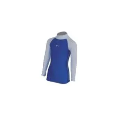 Μπλούζα Κολύμβησης Rash Guard Παιδική Μακρυμάνικη - Blue Wave 64646