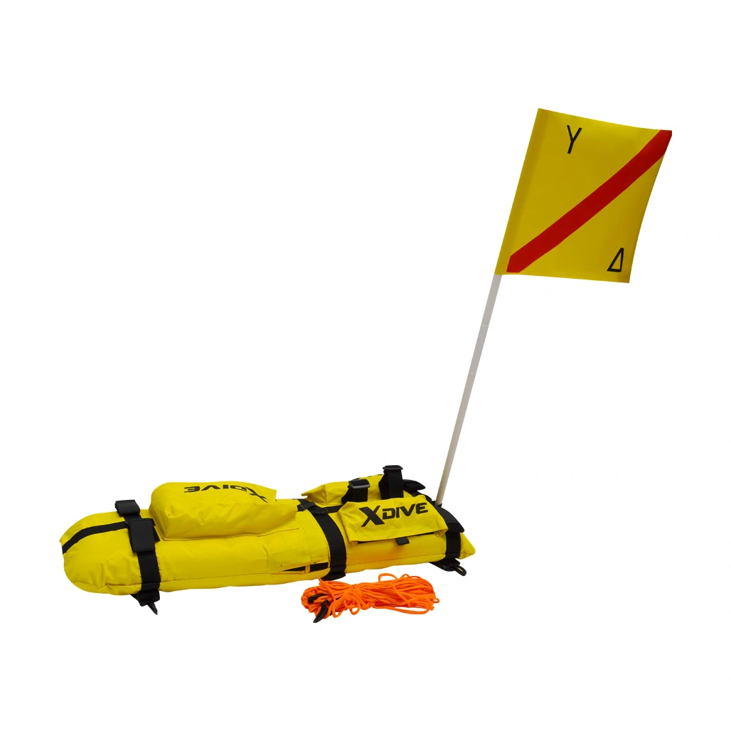 Σημαδούρα Κατάδυσης Πλακέ PVC Μονού Θαλάμου Genius με Κάλυμμα Νάυλον - XDive 65005 3 Σημαδούρα Κατάδυσης Πλακέ PVC Μονού Θαλάμου Genius με Κάλυμμα Νάυλον - XDive 65005