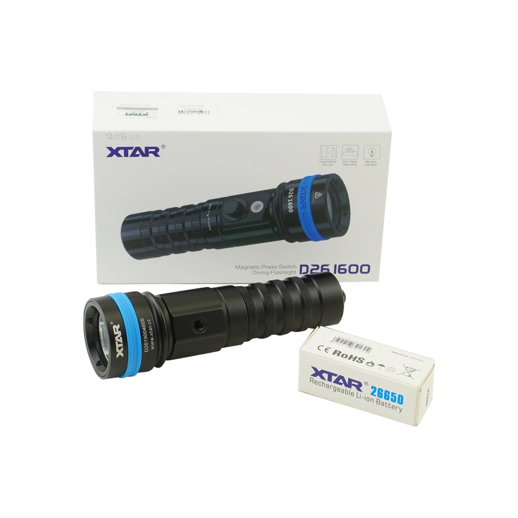 Φακός Κατάδυσης D26 1600 - XTAR 20803 4 Φακός Κατάδυσης D26 1600 - XTAR 20803 - Image 2