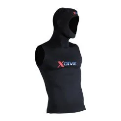 Γιλέκο Κατάδυσης Neoprene 3mm Διπλόφοδρο με Ενσωματωμένη Κουκούλα 5mm - XDive 64410
