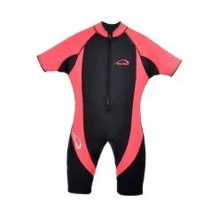 Στολή Κατάδυσης Γυναικεία Τύπου Monoshort 3mm Ροζ - Fortis 274-9920-10