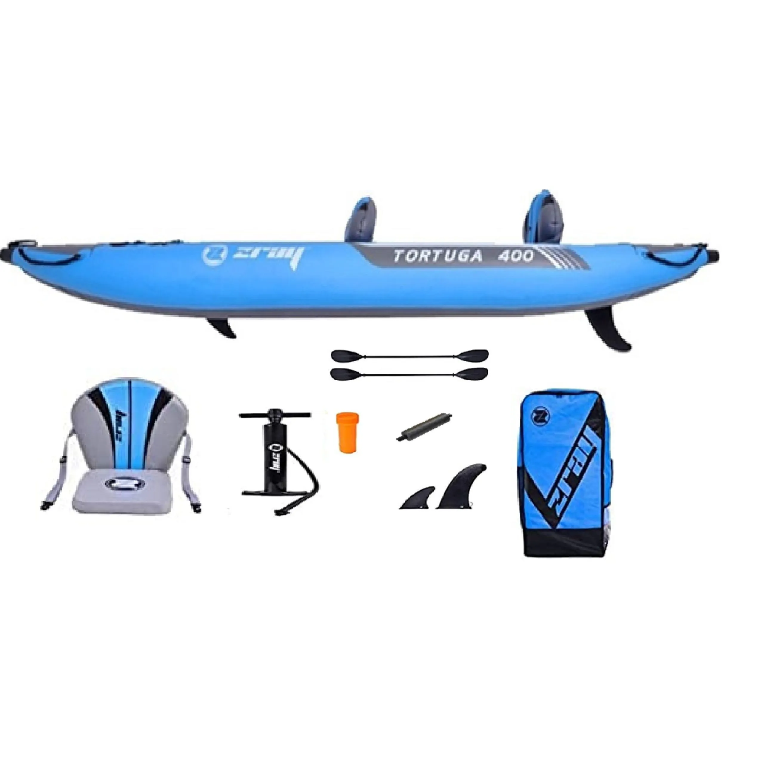 Καγιάκ Φουσκωτό 2 Ατόμων Tortuga 386cm - ZRAY 7-673037 4 Καγιάκ Φουσκωτό 2 Ατόμων Tortuga 386cm - ZRAY 7-673037 - Image 2