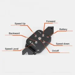 Ηλεκτρικός Κινητήρας Aqua Jet με Τηλεχειριστήριο Bluetooth & Ρολόι Αδιάβροχο - ZRAY 7-680202 -κατάστημα καταδυτικού εξοπλισμού VE111966 3