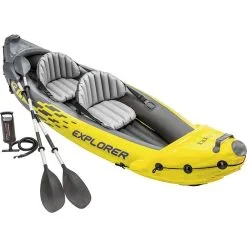 Καγιάκ Φουσκωτό Explorer K2 312cm - Intex 68307 -κατάστημα καταδυτικού εξοπλισμού emuscle explorer k2 2 6xar p9